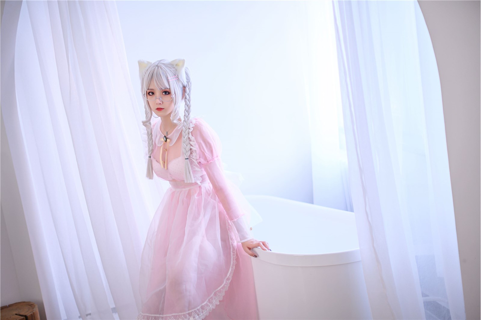 Chu Chu - Pink transparent maid(16)